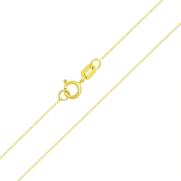 Pulseira de Ouro 18K Veneziana Curta 18 cm